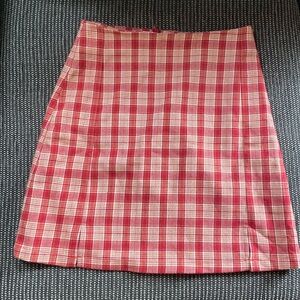 Brandy Melville Plaid Skirt